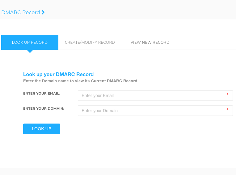 Dmarc record checker